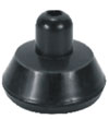 Face Mask Round Shape Black Rubber