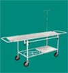 Patient Trolley with Tilttable Top Hinged